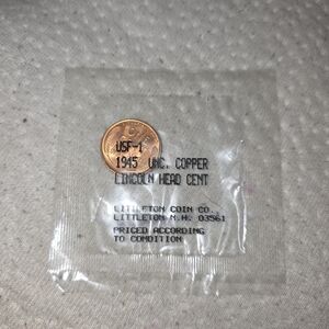 1945 Lincoln Head Cent in Packaging